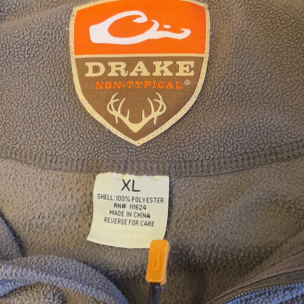 Drake XL Three Quarter Zip Pullover